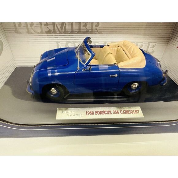 Porsche 356 Cabriolet 1950 1:18 Premier Miniature By  Signature Models #38201 - Picture 13 of 13